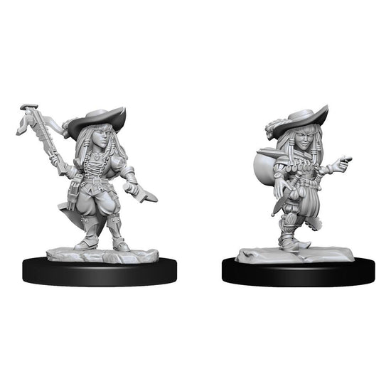 Pathfinder Battles Deep Cuts Unpainted Miniatures Gnome Bard Female